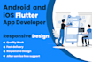 be your flutter mobile app developer and figma to flutter front end development