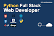 develop python django rest API and react web application