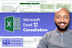 provide 1 hour microsoft excel consultation