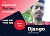 build django website, django app, and django API