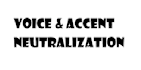 be doing english accent neutralization training