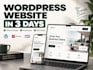 build a wordpress website in 3 days