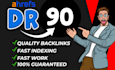 boost your ahrefs domain rating DR 90 with quality backlinks