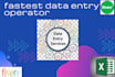 do fastest data entry in one day, internet research