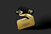 design business card, identity card with print ready within 2 hours