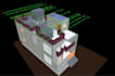 convert the 2d cad drawings to 3d revit model
