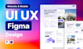 do figma design, website figma design, UI UX design