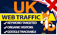bring keyword targeted organic UK web traffic