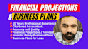 do financial projections or business plans for your business