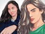 draw vector portrait from your photo