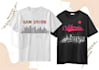 create a custom tshirt mockups