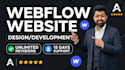be your webflow developer,  do webflow website design, figma to webflow expert