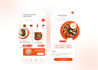 design mobile app screen UI UX