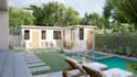 do landscape design, backyard design with 3d rendering as landscape architect