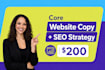 boost your website sales with top tier copywriting and SEO strategy