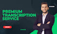 transcribe english audio and video to text accurately