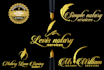 make modern signature notary logo