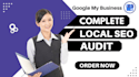 do a local SEO audit for your gmb listing