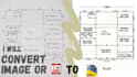 convert image to autocad drawing