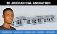 do machine mechanical engineering animation design for you