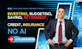 write expert articles on personal finance and investing