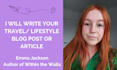 write your SEO travel and lifestyle blog or article