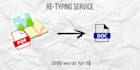 retype a picture into a word document