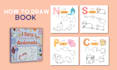 create how to draw step by step learning for KDP, etsy and others