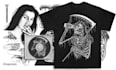 do detailed dark art illustration for merch and album