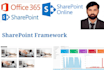 develop list, workflows, webpart, spfx and any custom sharepoint intranet portal