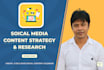 create social media content strategy for your business