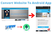 convert website to android app