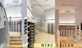 design wine cellar or bouldering gym and repurpose space