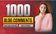 do 1000 seo backlinks dofollow blog comments high quality link building services