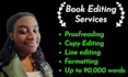 proofread and edit your novel