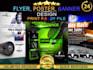 design modern flyer, banner, poster for event business