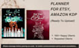 design custom canva planners and journals for etsy and amazon KDP