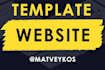find a website template