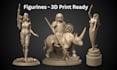 sculpt custom 3d printable models, figurines, and miniatures