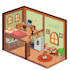 create isometric pixel art tilesets, props and objects