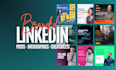design linkedin posts, cheetsheets, infographics