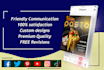 attractive social media posts and ads