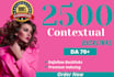 high quality contextual dofollow white hat seo backlinks