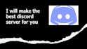 make you a professional discord server