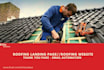 design converting roofing landing page and responsive roofing website