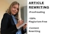 rewrite your article to a professional standard