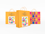 design shopping bag, tote bag, paper bag