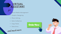be your personal virtual assistant, data entry and many more