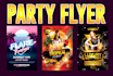 design flyer party, event flyer,dj party flyer