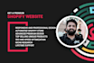 create you modern and proffesional shopify store